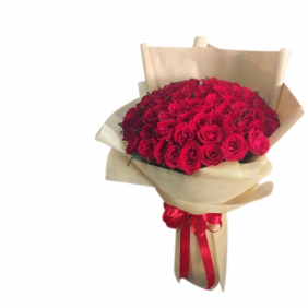 Altunizade Çiçek Siparişi 50 Kırmızı Gül Buketi