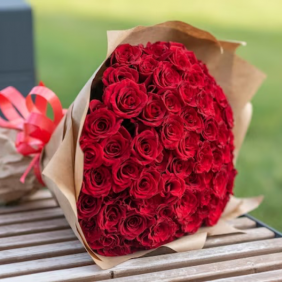 Altunizade Çiçek Siparişi 50 Kırmızı Gül Buketi