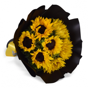  Ataşehir Çiçek Gönder Ay Çiçeği Buketi Sunflower
